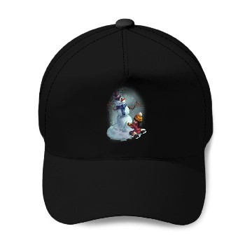 Discover snowman Baseball Caps
