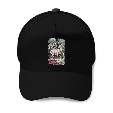 Discover Deer in the forest 2 Baseball Caps