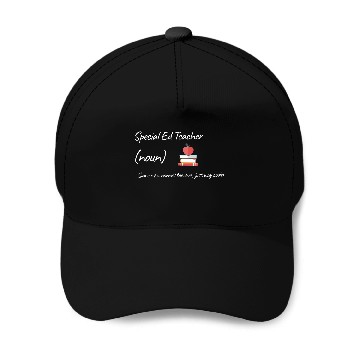 Discover Special Ed Teacher Same As Normal Teacher Cooler Baseball Caps