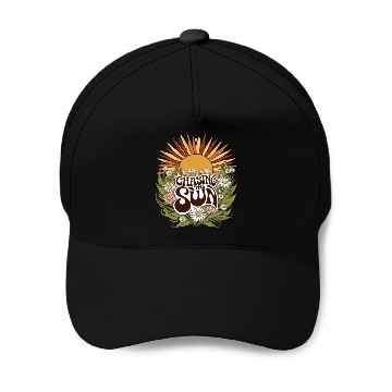 Discover Chasing the Sun Sunflower Baseball Caps