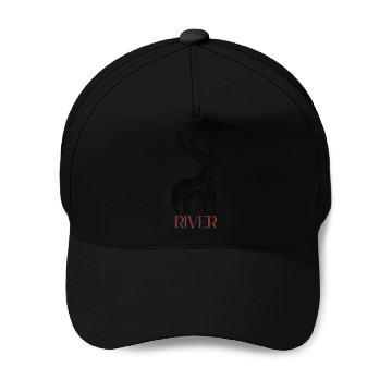 Discover River Buck Baseball Caps