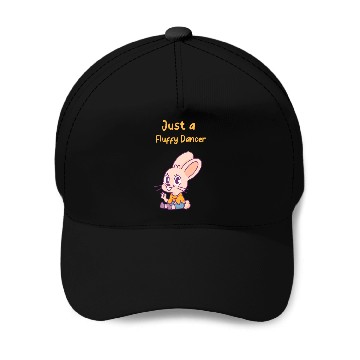 Discover Dancing Bunny | Just a Fluffy Dancer | Unisex | Baseball Caps