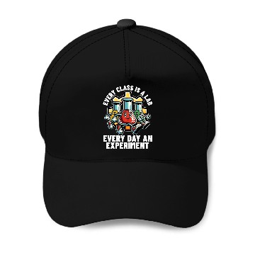 Discover STEM Teacher Every Class Is A Lab Science Teacher Baseball Caps