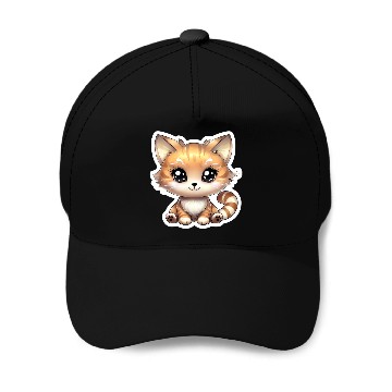 Discover Kawaii Cat Baseball Caps