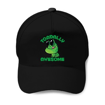 Discover Toadally Awesome Happy Cartoon Toad Baseball Caps