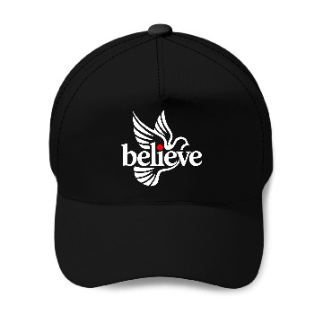 Discover Believe white Baseball Caps