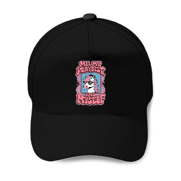 Discover My Playlist Unicorn Baseball Caps