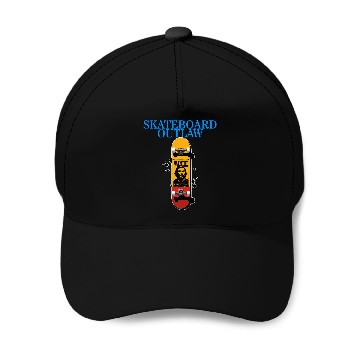 Discover Skateboard Outlaw Baseball Caps