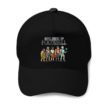 Discover Football Evolution Timeline for Draft and Game Day Baseball Caps