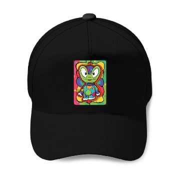 Discover Colorful Cute Alien Baseball Caps