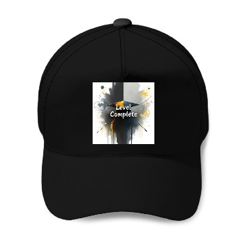 Discover Level Complete – Gamer Style Graduation Baseball Caps