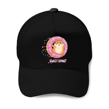 Discover Sweet Spins_ Hamster Baseball Caps