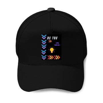 Discover BE THE light in the Baseball Caps