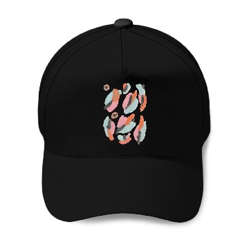 Discover Abstract pastel watercolour painting pattern Baseball Caps