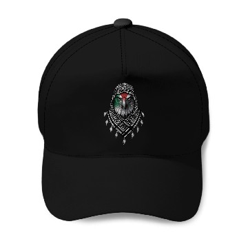 Discover Majestic Palestinian Eagle Baseball Caps