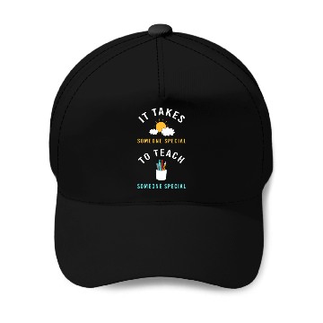 Discover Sped Teacher Education Autism Baseball Caps