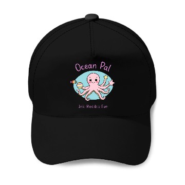 Discover Octopus Splash Party Baseball Caps