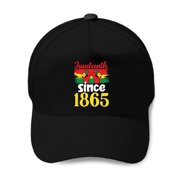 Discover Juneteenth Since 1865 Baseball Caps