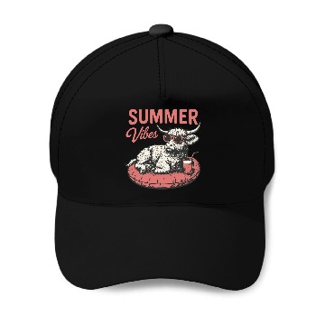 Discover Summer vibes Summer Vacation Baseball Caps