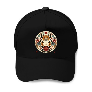 Discover Corgi Lover Baseball Caps