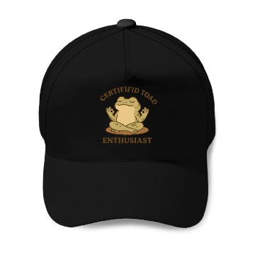 Discover Certififid Toad Enthusiast Baseball Caps