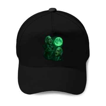 Discover Dark Brandons Howling at the Moon Baseball Caps