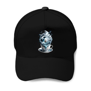 Discover Storm in a Teacup Ocean Adventure Baseball Caps