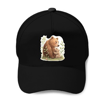 Discover Bear Hugs & Berry Love Baseball Caps