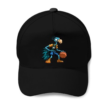 Discover Basketball bird bouquet Baseball Caps