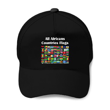 Discover All Africans Countries Flags Baseball Caps