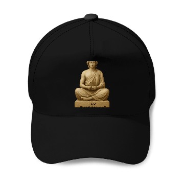 Discover Contemplative Buddha with Smartphone Baseball Caps
