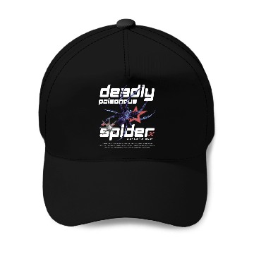 Discover Poisonous Spider Graphic Baseball Caps