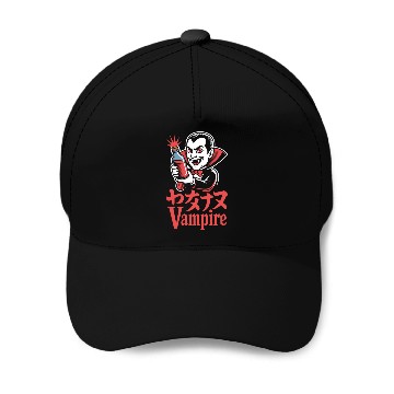 Discover Vampire Cartoon Character with Potion Baseball Caps