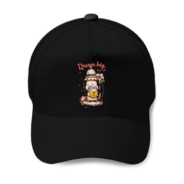 Discover Whimsical Reading Buddha Lantern Design Baseball Caps