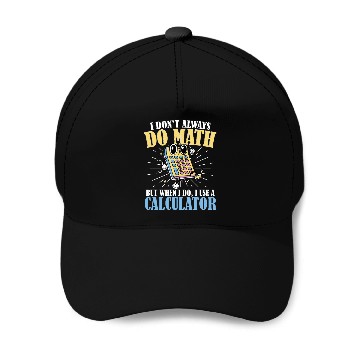 Discover Mathematician Math Teacher Mathematics Baseball Caps