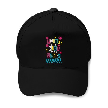 Discover Queer Pride Queer Joy LGBTQ+ Affirmation Trans Baseball Caps