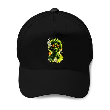 Discover Psychedelic King Baseball Caps