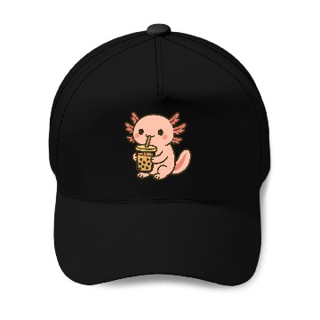 Discover Kawaii Aspiring Dragon with Bubble Tea Baseball Caps