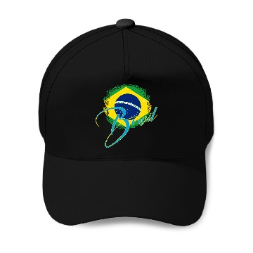 Discover Brazil Flag Baseball Caps