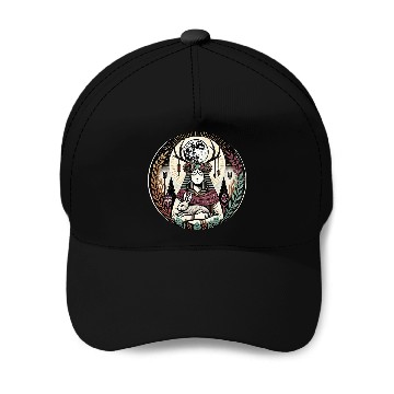 Discover Celestial Dreamcatcher Mystic Illustration Baseball Caps