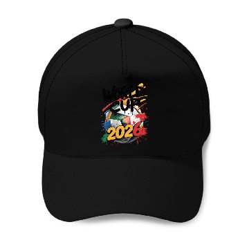 Discover Football 2026 Art Baseball Caps
