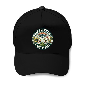 Discover Make every Day Earth Day Baseball Caps