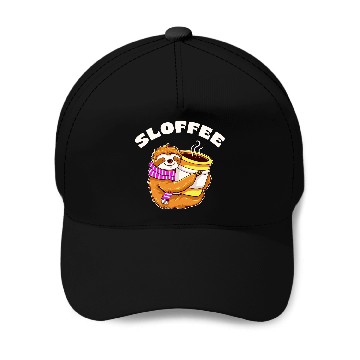 Discover Sloffee Sloth Coffee Lover Design  Baseball Caps