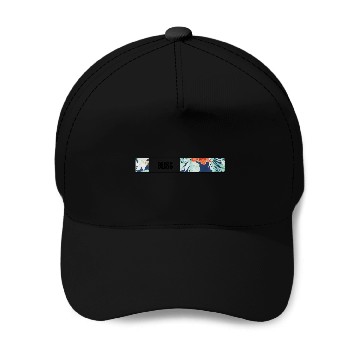 Discover Tropical Botanical Bliss Baseball Caps