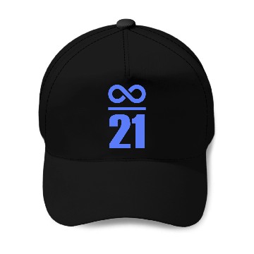 Discover Infinite through 21 Million Bitcoin Infinitely Val Baseball Caps