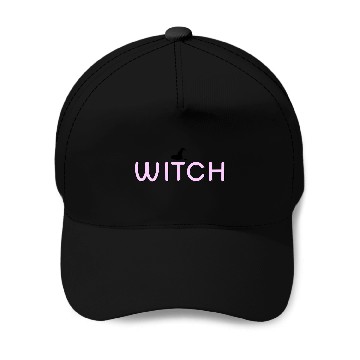 Discover Enchanted Witchcraft Script Design Baseball Caps