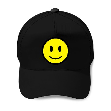 Discover Smiley Face Icon 2c Baseball Caps