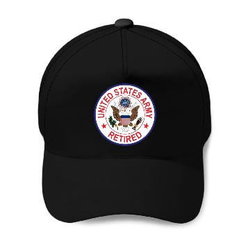 Discover Army Retired Baseball Caps