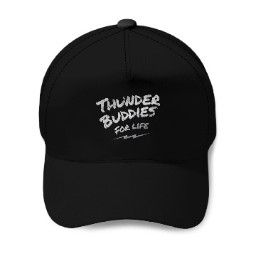 Discover thunder buddies for life – silver Baseball Caps