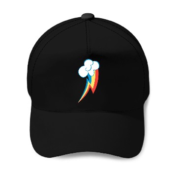 Discover Rainbow Dash Cutie Baseball Caps